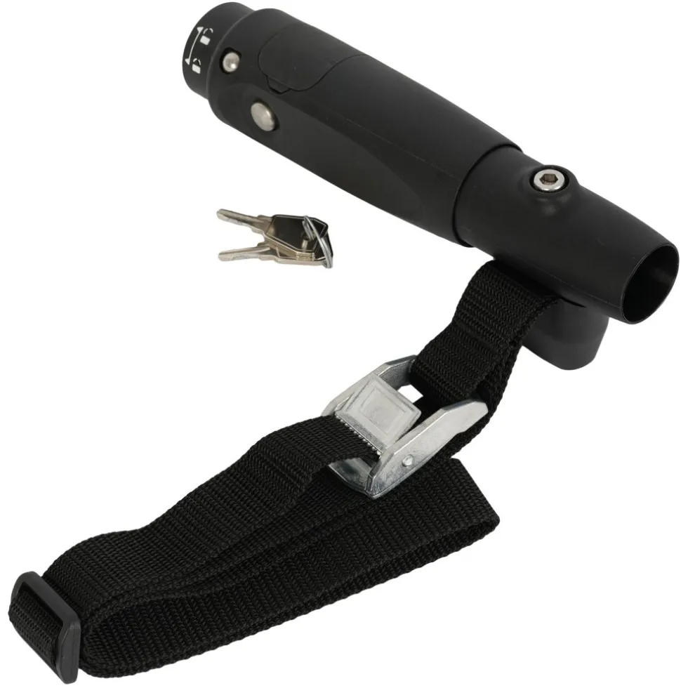 Weber Disselaansluiting voor ronde Buis - met Slot - 25mm - DA.07.020.0