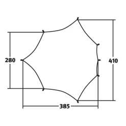 Wechsel Travel Line Wing L Tarp - Laurel Oak