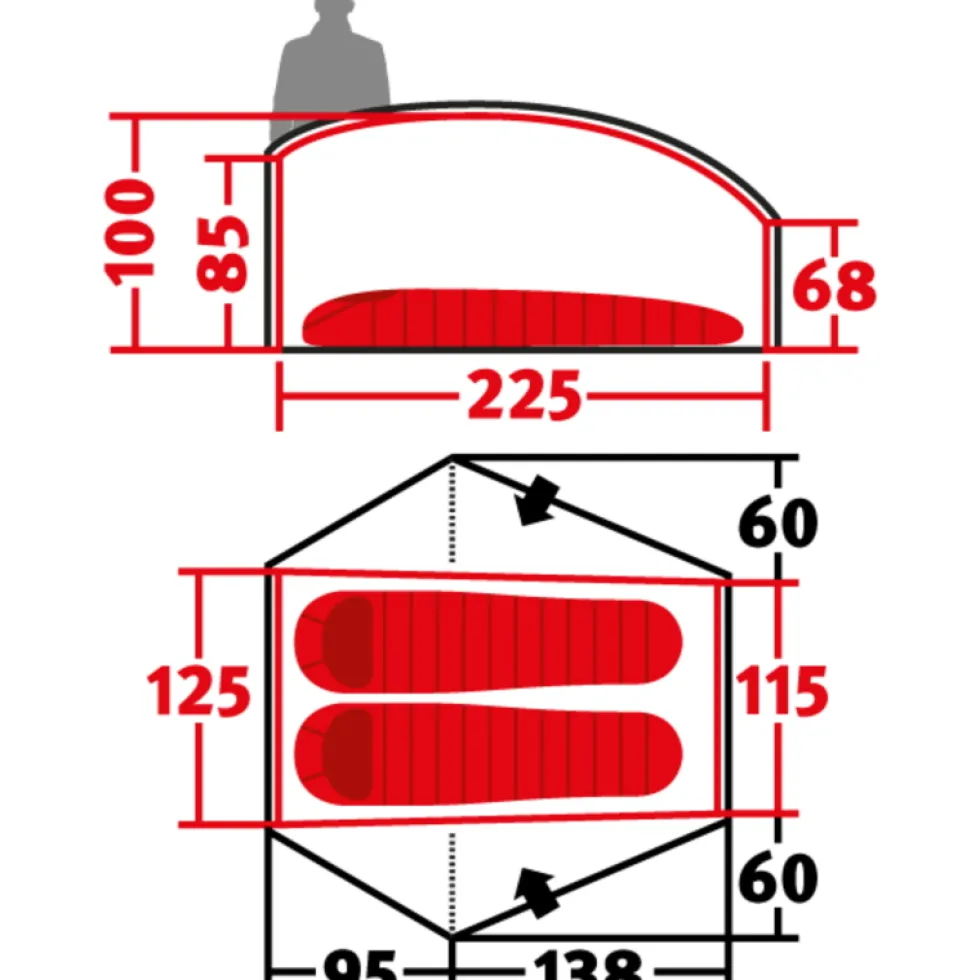 Wechsel Venture 2 Tent - Laurel Oak