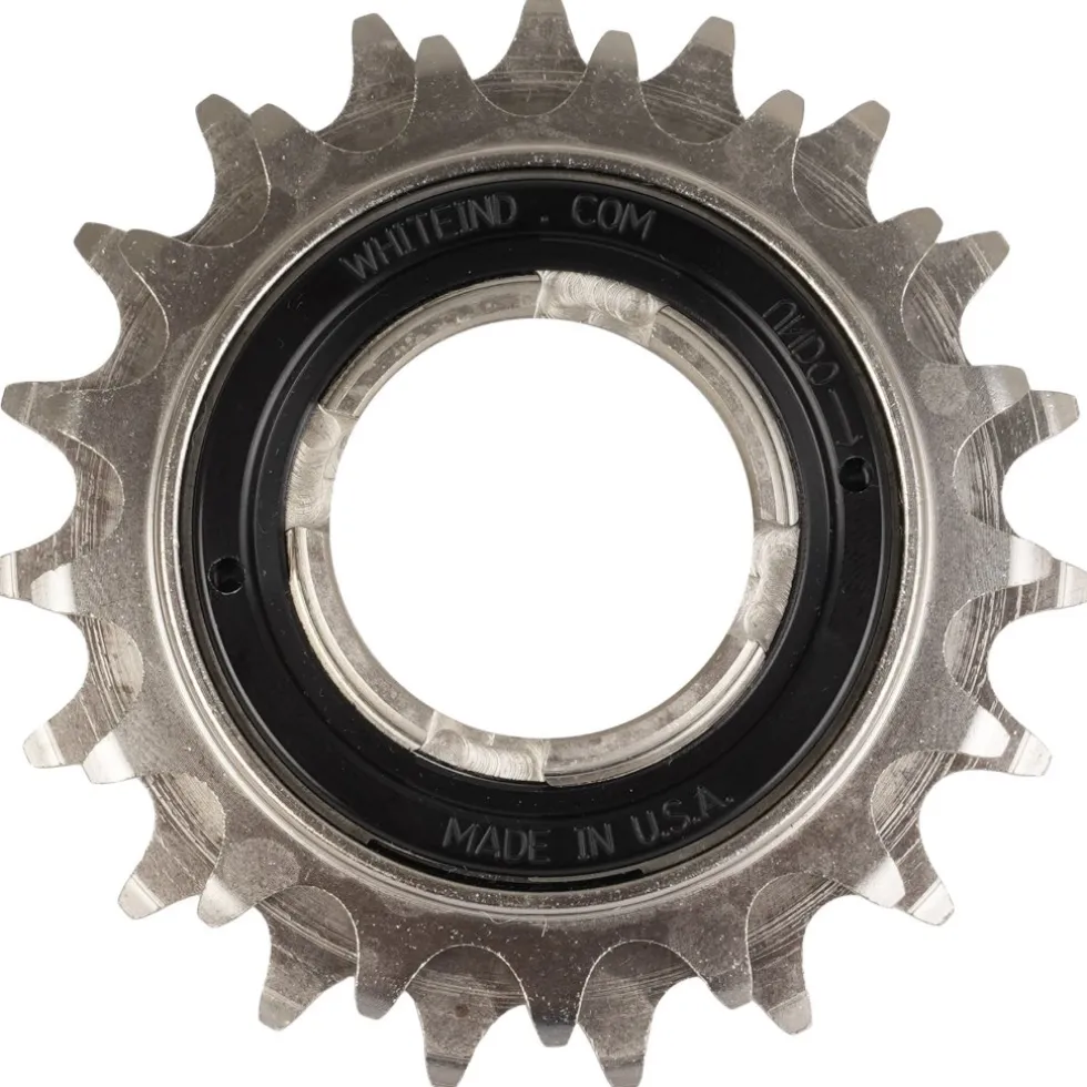 White Industries Singlespeed Double Standard Engagement Freewheel Tandwiel - 17/19 Tanden - Zwart Borgring