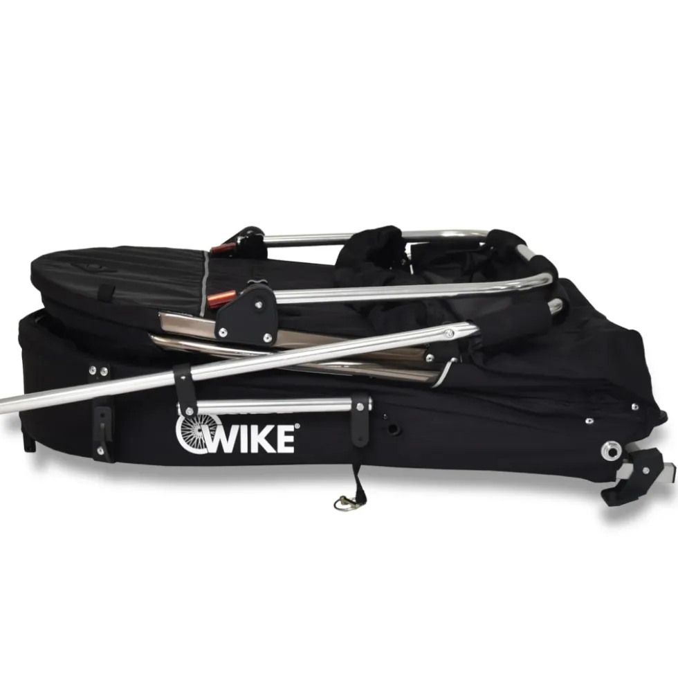 Wike Special Needs Fietskar - Inclusief Kinderwagen en Joggingset - zwart