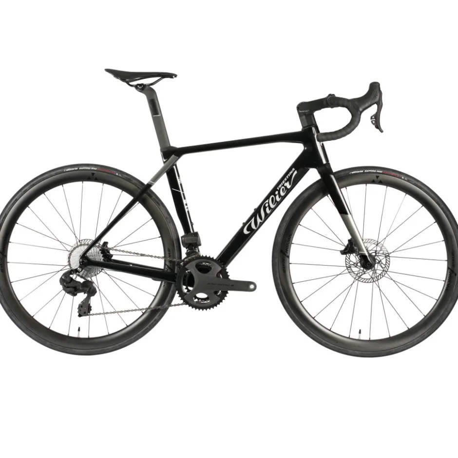 Endurance Racefietsen < Wilier GRANTURIO L - uper Record WRL - Racefiet in carbon - 2026 - black ilver gloy