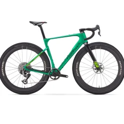 Wilier RAVE SLR ID2 - Force AXS - Carbon Gravel Bike - 2026 - pixel green matt