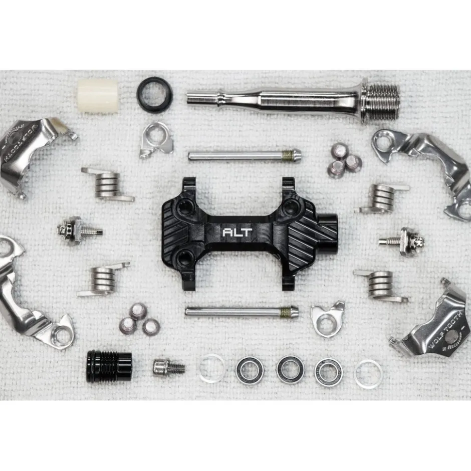 Klikpedalen < Wolf Tooth ALT XC Klikpedalen - zwart