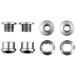 Wolf Tooth Aluminum Chainring Bolts - 6mm - 1-speed (4 pieces)