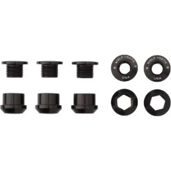 Wolf Tooth Aluminum Chainring Bolts - 6mm - 1-speed (5 pieces)
