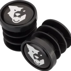 Stuurdoppen < Wolf Tooth Bar End Plugs - black