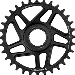 E-Bike Aandrijving < Wolf Tooth Bosch Gen.4 Direct Mount Kettingblad | Drop-Stop ST - zwart