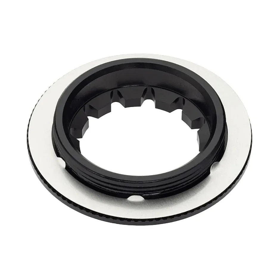 Remmen Reserveonderdelen < Wolf Tooth Centerlock Borgring - Interne Spline - zwart