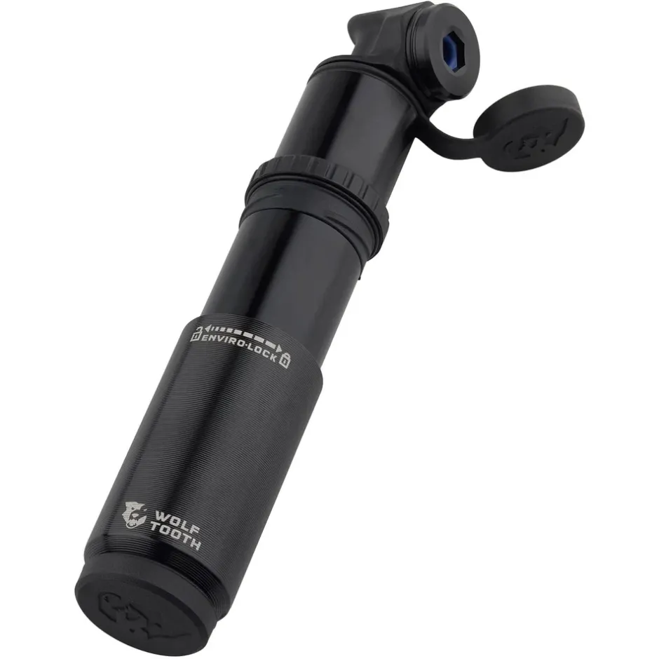 Mini Pompen < Wolf Tooth EnCase Luchtpomp - 30 cc | incl. gereedschap voor bandenreparatie