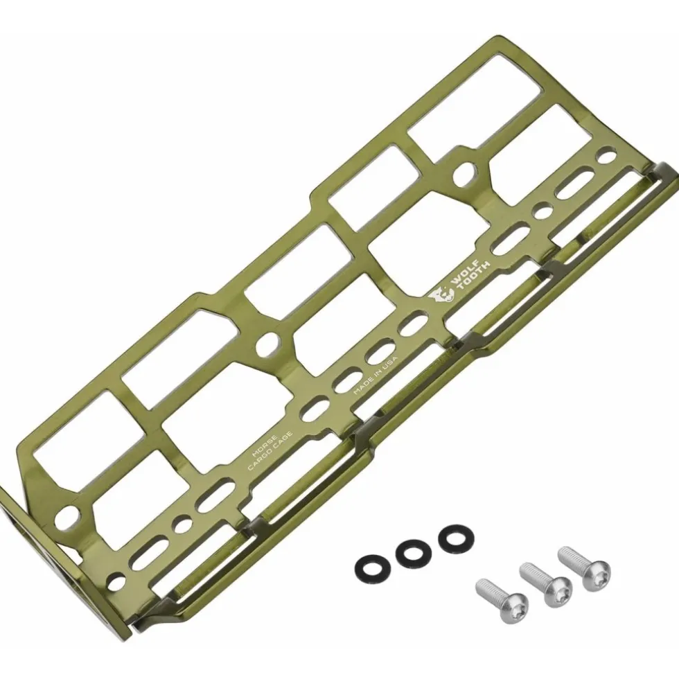 Wolf Tooth Morse Cargo Cage - olijf