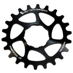 Wolf Tooth Single Speed Cog CNC Aluminium - black