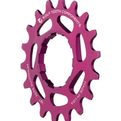 Tandwielen < Wolf Tooth Single Speed Cog CNC Aluminium - purple
