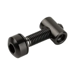 Zadelpenklemmen < Wolf Tooth Titanium Bout Upgrade Kit voor Zadelpenklem - zwart