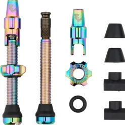 Wolf Tooth Ventielkit - Tubeless | Clik Valve (SCV) - oil slick