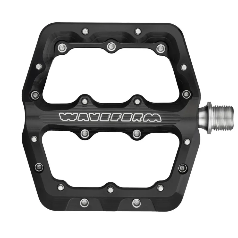 Wolf Tooth Waveform Platformpedalen - Kleine - zwart