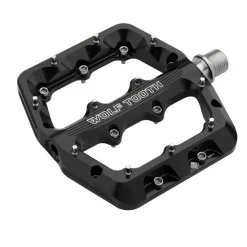 Wolf Tooth Waveform Platformpedalen - Kleine - zwart