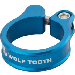 Wolf Tooth Zadelklem - 31.8mm - blauw