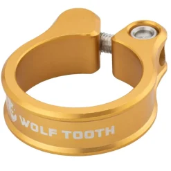 Zadelpenklemmen < Wolf Tooth Zadelklem - 31.8mm - goud