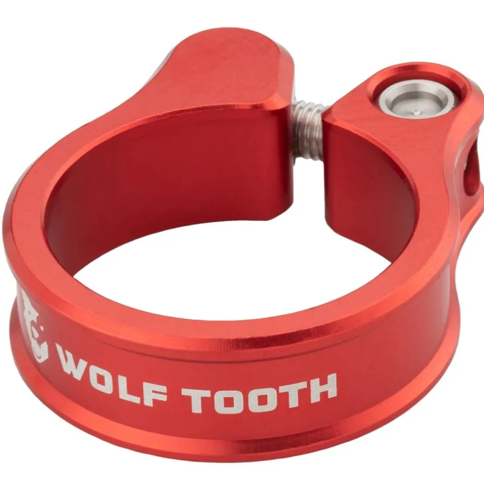 Wolf Tooth Zadelklem - 29.8mm - rood