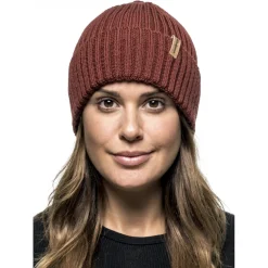 Woolpower Beanie Rib - rust red