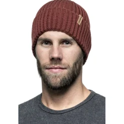 Woolpower Beanie Rib - rust red