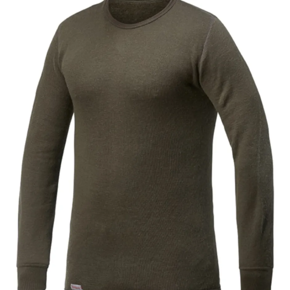 Ondergoed < Woolpower Crewneck 200 Hed et ange ouwen Uniex - pine green