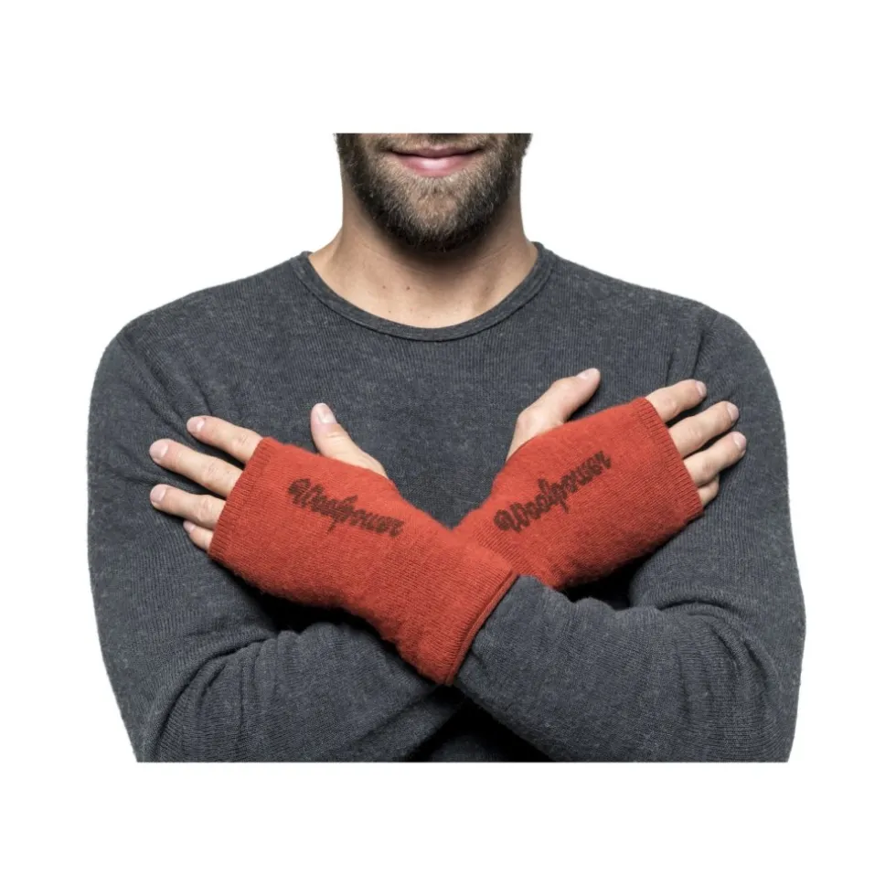 Woolpower Polswarmers 200 - autumn red