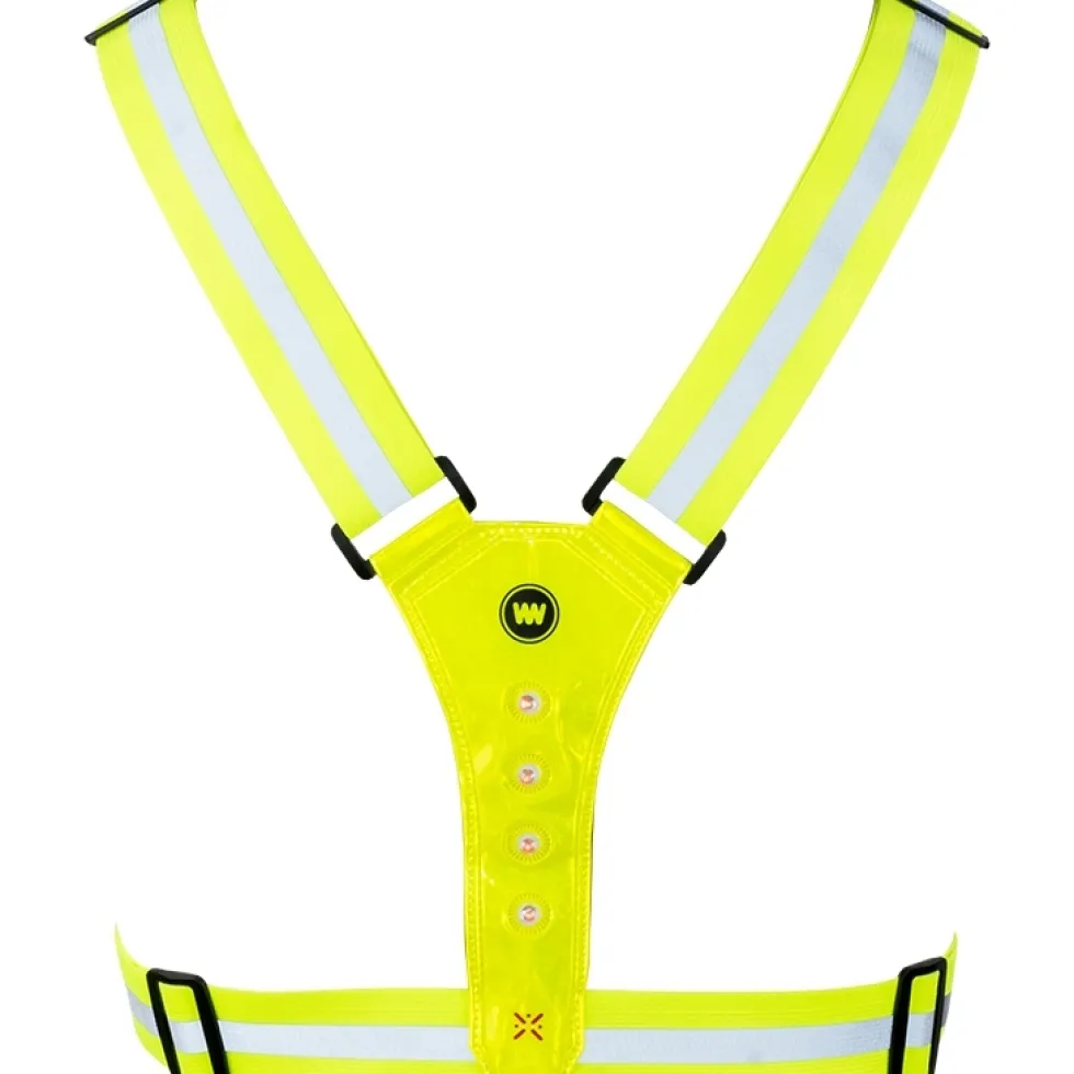 WOWOW Nokta LED Reflecterende Harnas - geel