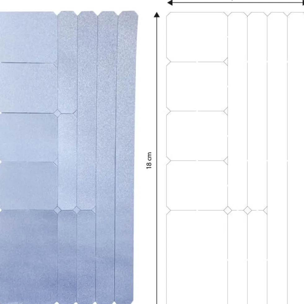 WOWOW Reflecterende Stickers - zilver