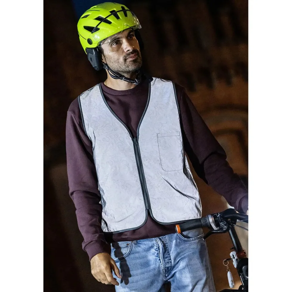 WOWOW Urban Citizen Omkeerbaar Veiligheidsvest - geel/rood