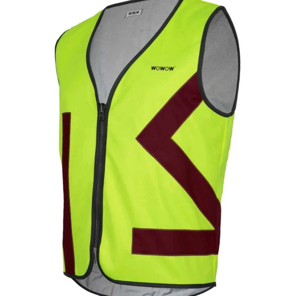 WOWOW Urban Citizen Omkeerbaar Veiligheidsvest - geel/rood