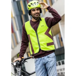 WOWOW Urban Citizen Omkeerbaar Veiligheidsvest - geel/rood