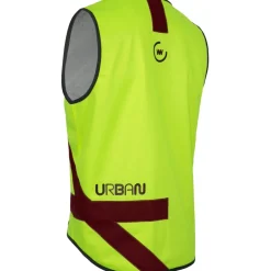 WOWOW Urban Citizen Omkeerbaar Veiligheidsvest - geel/rood