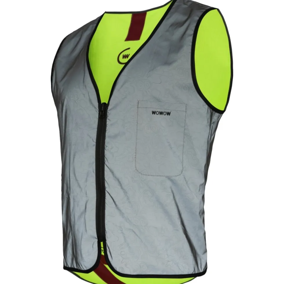 WOWOW Urban Citizen Omkeerbaar Veiligheidsvest - geel/rood