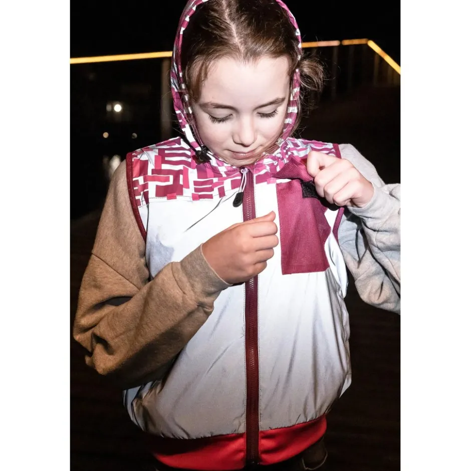 Overige Producten < WOWOW Yoho Full Reflective Veiligheidsvest Kinderen - roze