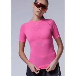 X-Bionic Effektor Hardloopshirt Dames - neo pink/x white