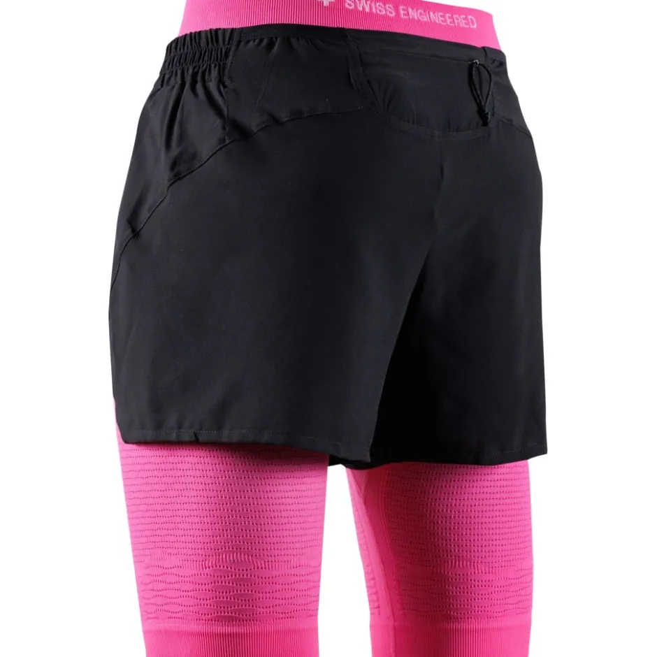 Broeken & Rokken < X-Bionic Effektor 2-In-1 hort Dae - x back/neo pink
