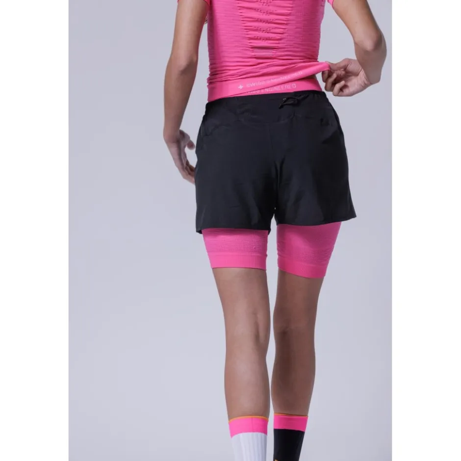 Broeken & Rokken < X-Bionic Effektor 2-In-1 hort Dae - x back/neo pink
