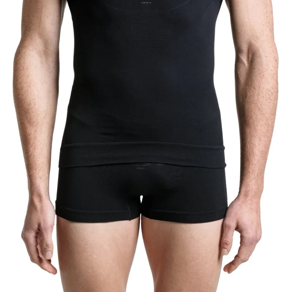 Baselayers|Ondergoed < X-Bionic Energizer 4.0 T Boxer hort Heren - opa back/arctic white