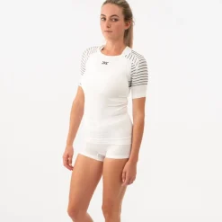 Baselayers|Ondergoed < X-Bionic Invent 4.0 T Round Neck Onderhed Dae - opa back/arctic white