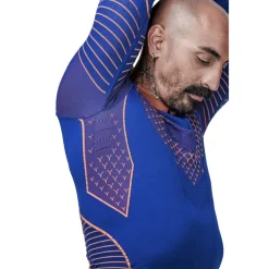X-Bionic Twyce Race Shirt met lange mouwen Heren - black/charcoal
