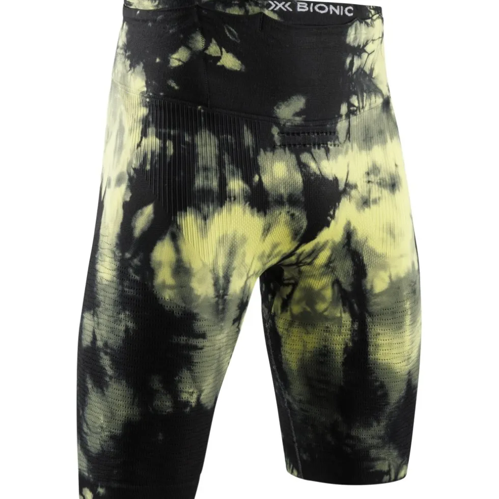 X-Bionic Effektor Hardloopleggings voor heren - tie dye electric energy