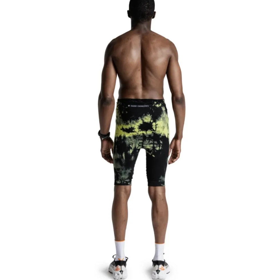 X-Bionic Effektor Hardloopleggings voor heren - tie dye electric energy