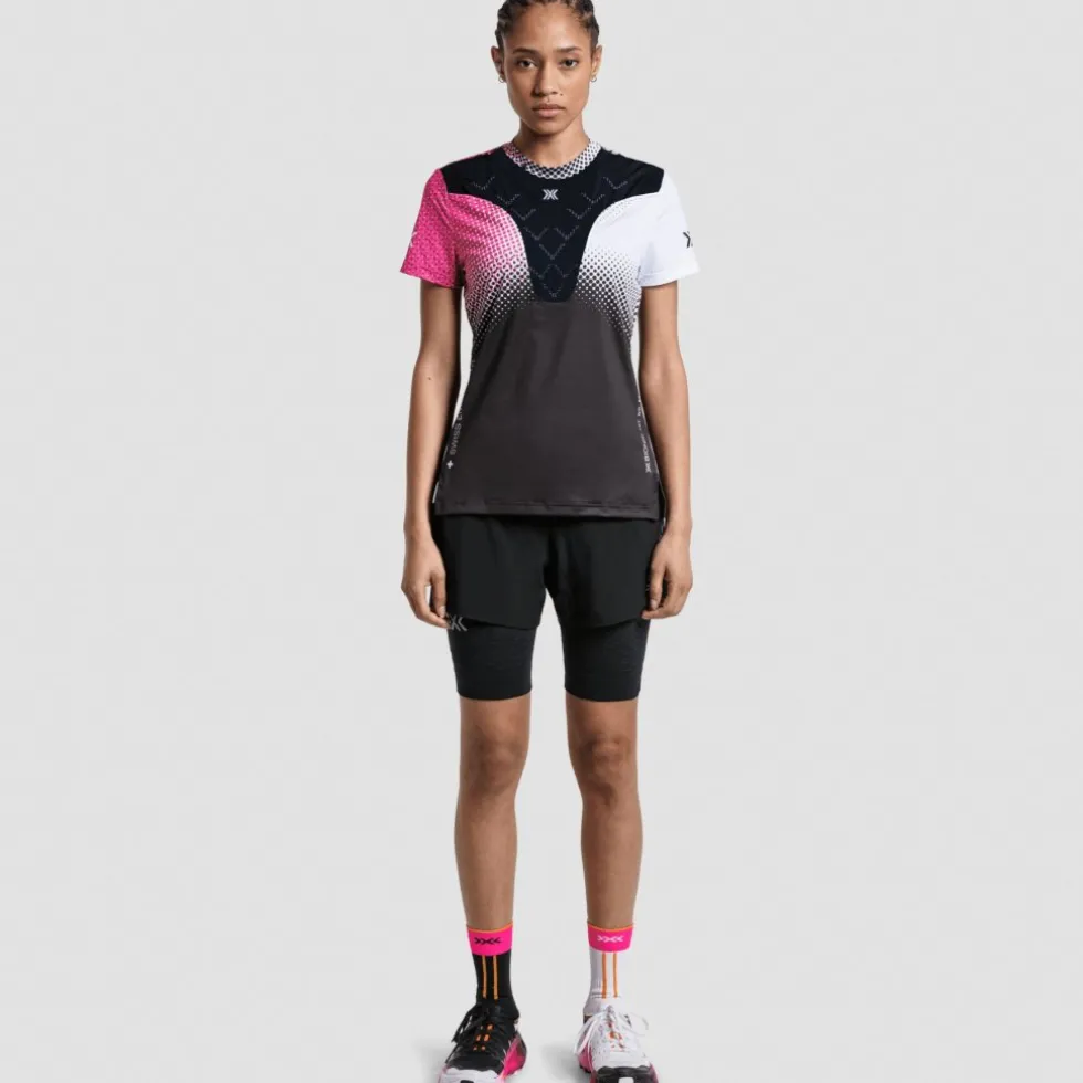 X-Bionic Effektor 2-In-1 Shorts Dames - black/X black
