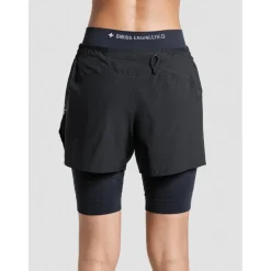 X-Bionic Effektor 2-In-1 Shorts Dames - black/X black