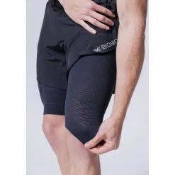 X-Bionic Effektor 2-In-1 Shorts Heren - x black/x black