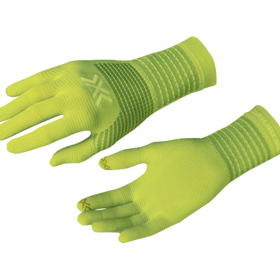 X-Bionic Handschoenen - hi vis yellow