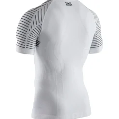 Baselayers|Ondergoed < X-Bionic Invent 4.0 T Round Neck Onderhed Heren - arctic white/dooite grey
