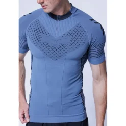X-Bionic Twyce Race Shirt Heren - slate blue/x black